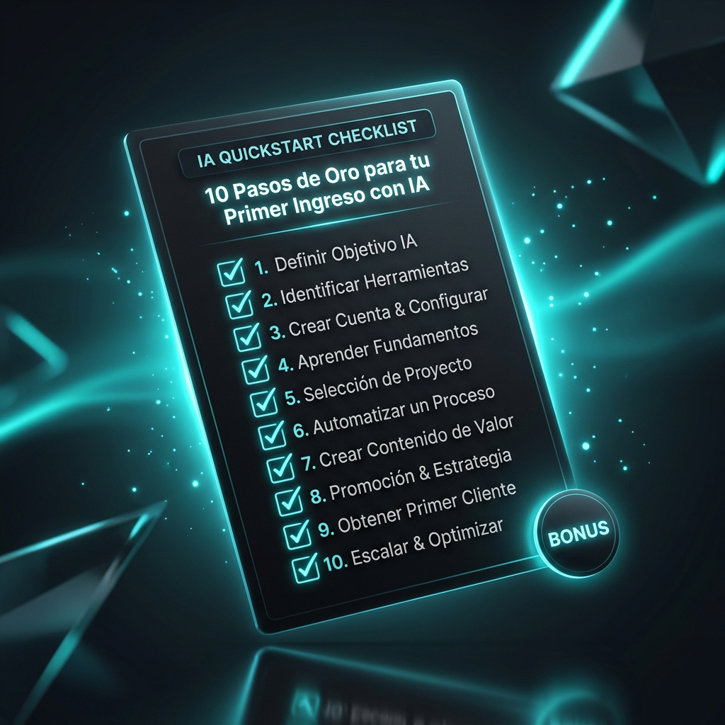 IA Quickstart Checklist
